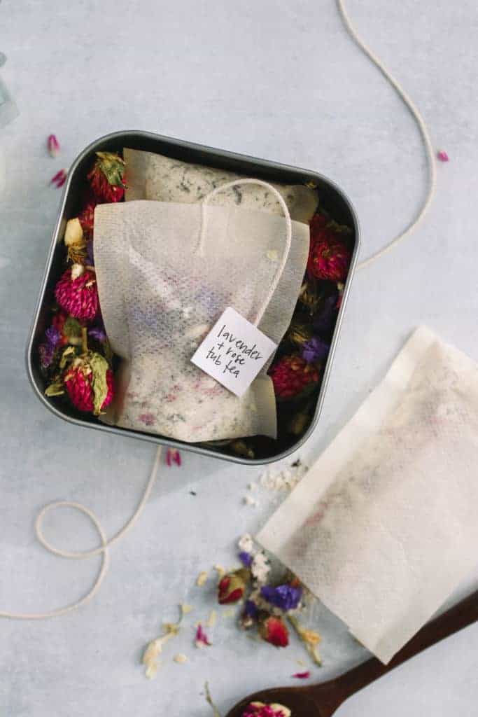 Floral Tub Tea